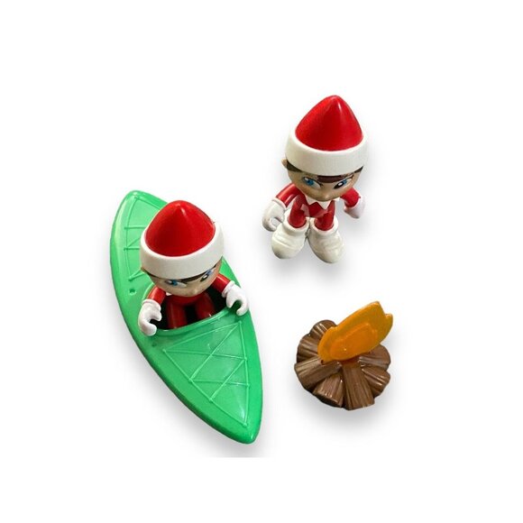 Elf On The Shelf Camping Adventure Set With 2 Figures Kayak & Campfire Outdoor - Picture 3 of 3